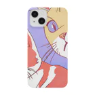 etwoshopの夕映え双猫 スマホケース