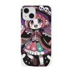 ArtifyGoodsのハロウィンの魔法少女 Smartphone Case