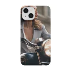 Enigma_WhispererのBike Woman Smartphone Case