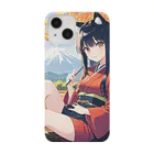 那須モバイル店の黒髪のけもっ娘 Smartphone Case