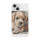 つぶらな瞳の子犬グッズ屋さんの癒しの子犬 Smartphone Case