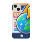 ワンダーワールド・ワンストップのスマホとユニークなキャラクター Smartphone Case