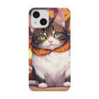 那須モバイル店のハロウィンの猫 Smartphone Case