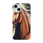 KSK SHOPの馬(horse) Smartphone Case