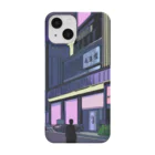 Chill_dreamのサイバーパンク風イラスト Smartphone Case