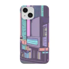 Chill_dreamのサイバーパンク風イラスト都市 Smartphone Case