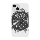 【公式】shiromaro-art-creativeのmono clock Smartphone Case