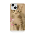 ❤︎cute❤︎のlove cat Smartphone Case