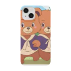 ぱぱおんSHOPの仲良し兄弟テディとベア Smartphone Case