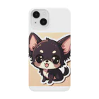 可愛いチワワグッズショップのブラックタンチワワ Smartphone Case