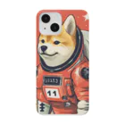 スペースドッグ・ラボのスペース柴犬探検隊 スマホケース