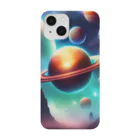 usinikuの宇宙に浮かぶ惑星 Smartphone Case