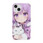 パンジー氏の隠れ家の猫ちゃん大好きぃー！ Smartphone Case