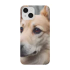 Franklinのかわいい犬のイラストグッズ スマホケース