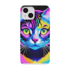 629_CAT_ARTのカラフルサイバーキャット vol2 Smartphone Case