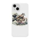 ToraJaponの猫サーフィン Smartphone Case