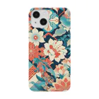 花子の庭の昭和を彷彿とさせるグラフィック Smartphone Case