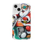 yu_uyふろんてぃあのハーレー好きなサンタ Smartphone Case