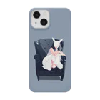 有村佳奈のART FASHION SHOPのthink_deeplyケース Smartphone Case