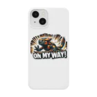 Baby_of_Gorillaのファイヤーサラマンダー”On My Way !” Smartphone Case