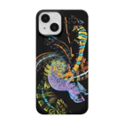 moon_in_chaosのpsychedelic chameleon スマホケース