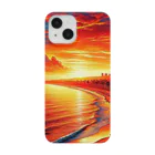 puumerotanのSunset Beach Town Smartphone Case