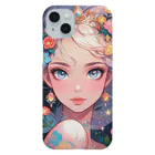 UNIQUE〜AIアートショップ〜のフラワーガール③ Smartphone Case