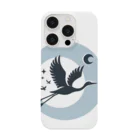 moontajの鶴の夜散歩 Smartphone Case