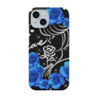 ✨🌈✨ユラクラカン🇯🇵 ✨🌈✨の❄️青の薔薇と祈り❄️ Smartphone Case