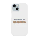 ウォンバット&うさぎのルイのworld wombat dayウォンバット Smartphone Case