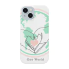 HERO【占う人】公式オンラインショップのOne World これから地球は変わる Smartphone Case