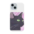 73GTCのかっこいい黒猫3 Smartphone Case