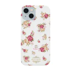 旅猫王子れぉにゃん👑😼公式(レイラ・ゆーし。)の【英国ローズガーデン🌹バラ】ホワイト Smartphone Case