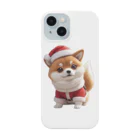 〜たけしゃんのお店〜の芝犬サンタ⑤ Smartphone Case