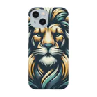 Artful WhiskersのLION スマホケース