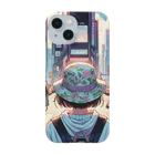 Artful Whiskersの一人旅の少女 Smartphone Case