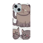 takuSHOP99のブサかわ猫のリベンジ Smartphone Case