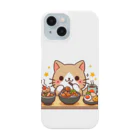 zuuu-の☆食いしん坊にゃんこ☆ Smartphone Case