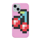 takuSHOP99のドット絵のサクランボ スマホケース