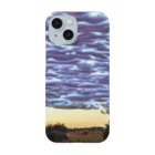 takuSHOP99の夕焼けの雷雲 Smartphone Case