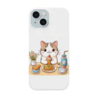 zuuu-の猫くんの豪華なカフェごはん♪ Smartphone Case