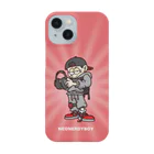 NEONERDYBOYのNEONERDYBOY iPhone CASE "RED" Smartphone Case