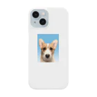 犬人間の犬 証明写真 コーギー Smartphone Case