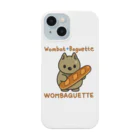 botsu【デフォルメ動物イラスト屋】のウォンバットのパン屋さん Smartphone Case