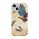 にくまるショップの賑鳥 Smartphone Case