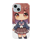 A-Intelligenceの可愛い制服の女の子シリーズ Smartphone Case