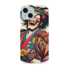 manyou-lab_Ukiyo-eの浮世絵 ド派手侍 Ukiyoe Flamboyant Samurai [UDS-DL-SR001-0006] Smartphone Case