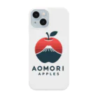 KUMACHOPのあおもりりんごと岩木山 Smartphone Case