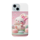 星パンダショップのほわほわマカロンうさぎ Smartphone Case