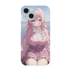 ゆう(AIイラスト)の旅行で記念写真 Smartphone Case